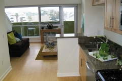 kitchen-balcony overview